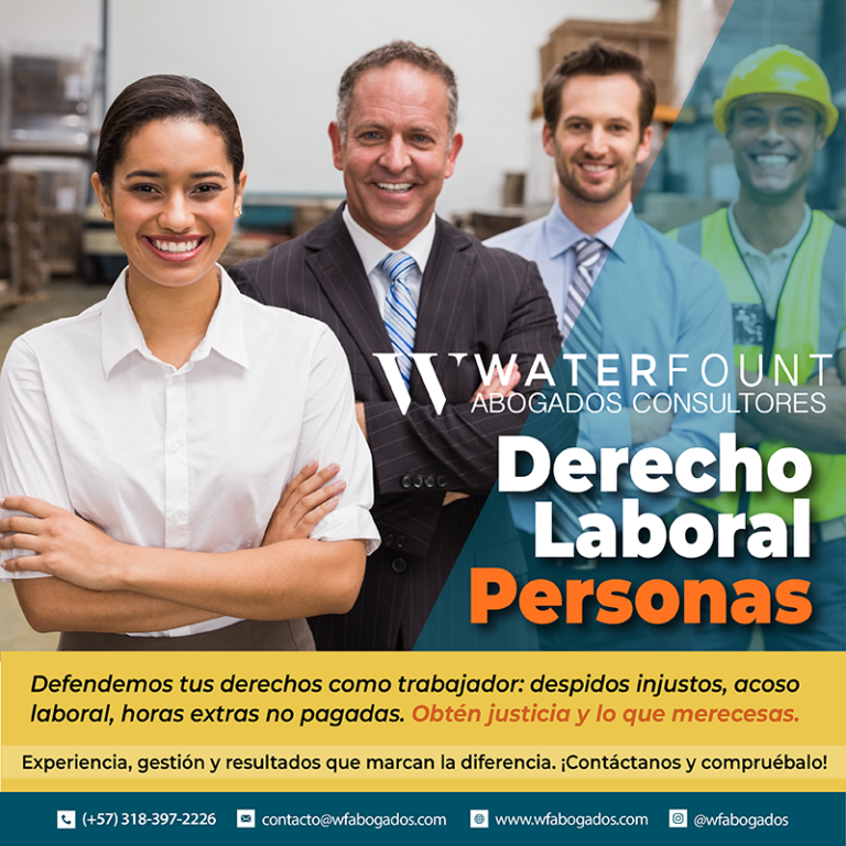 Derecho Laboral Personas / @wfabogados