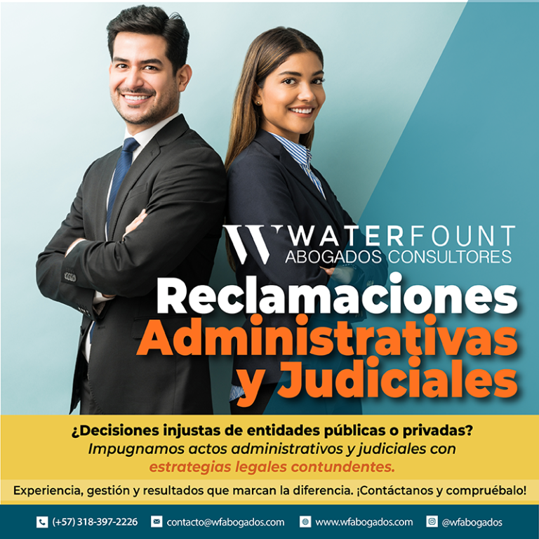 Reclamaciones administrativas y judiciales / @wfabogados