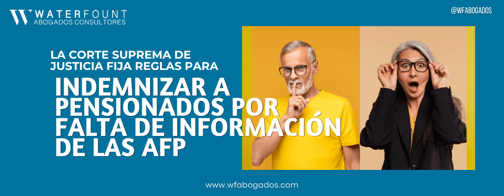 La Corte Suprema fija reglas para indemnizar a pensionados por falta de información de las AFP